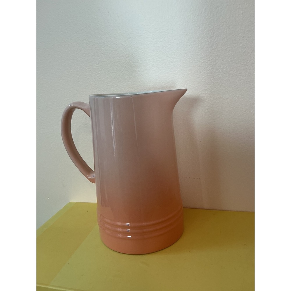 Le Creuset 1.5L Pitcher Second Choice Peche Ombre Ceramic Water Carafe - Picture 3 of 5